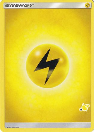 [PKM BE] Lightning Energy (Pikachu Stamp #12) [Battle Academy 2020]
