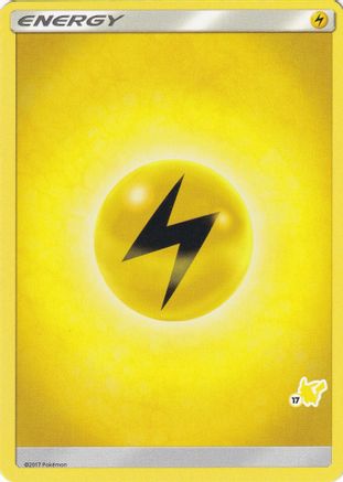 [PKM BE] Lightning Energy (Pikachu Stamp #17) [Battle Academy 2020]