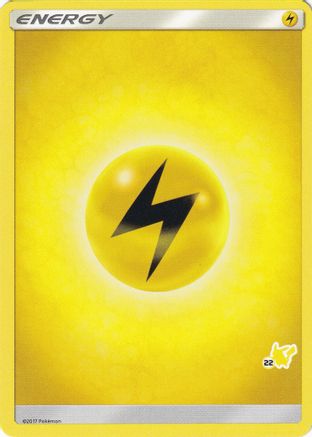[PKM BE] Lightning Energy (Pikachu Stamp #22) [Battle Academy 2020]