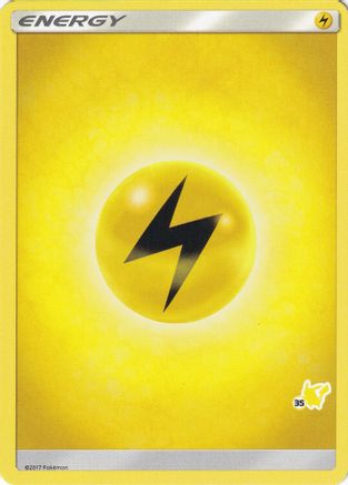 [PKM BE] Lightning Energy (Pikachu Stamp #35) [Battle Academy 2020]