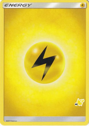 [PKM BE] Lightning Energy (Pikachu Stamp #48) [Battle Academy 2020]