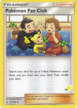 [PKM] Pokemon Fan Club (133/156) (Pikachu Stamp #28) [Battle Academy 2020]