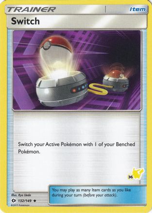[PKM] Switch (132/149) (Pikachu Stamp #36) [Battle Academy 2020]