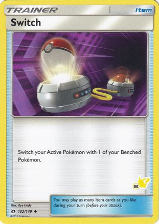 [PKM] Switch (132/149) (Pikachu Stamp #52) [Battle Academy 2020]