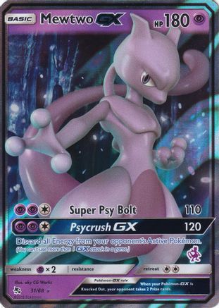 [PKM-R] Mewtwo GX (31/68) (Mewtwo Deck) [Battle Academy 2020]