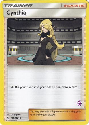 [TR] Cynthia (119/156) (Mewtwo Deck) [Battle Academy 2020]
