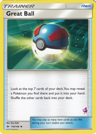[TR] Great Ball (119/149) (Mewtwo Deck) [Battle Academy 2020]