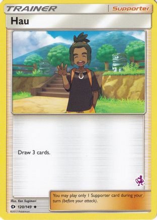 [PKM] Hau (120/149) (Mewtwo Deck) [Battle Academy 2020]
