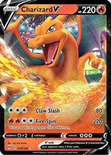 [PKM] Charizard V (019/189) [Sword & Shield: Darkness Ablaze]