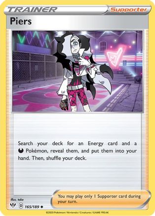 [PKM] Piers (165/189) [Sword & Shield: Darkness Ablaze]
