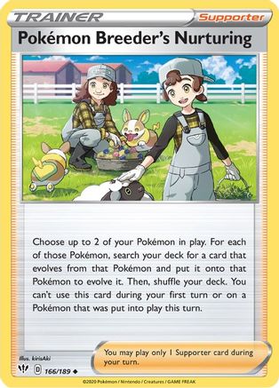 [PKM] Pokemon Breeder's Nurturing (166/189) [Sword & Shield: Darkness Ablaze]