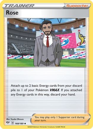 [PKM] Rose (168/189) [Sword & Shield: Darkness Ablaze]