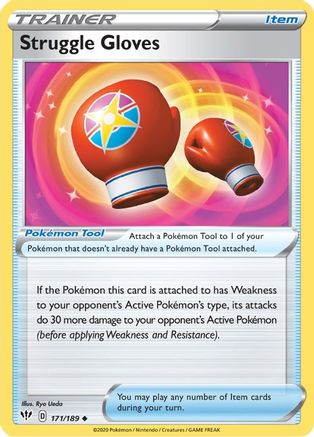 [PKM] Struggle Gloves (171/189) [Sword & Shield: Darkness Ablaze]