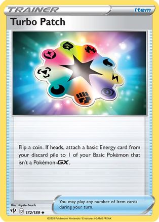 [PKM] Turbo Patch (172/189) [Sword & Shield: Darkness Ablaze]