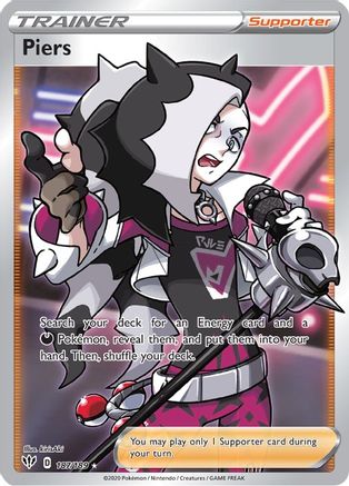 [PKM] Piers (187/189) [Sword & Shield: Darkness Ablaze]