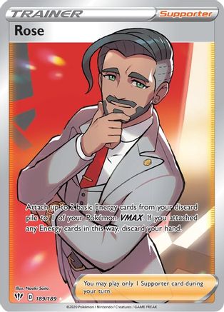 [PKM] Rose (189/189) [Sword & Shield: Darkness Ablaze]