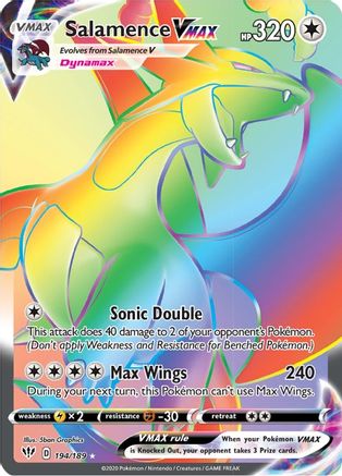 [PKM] Salamence VMAX (194/189) [Sword & Shield: Darkness Ablaze]
