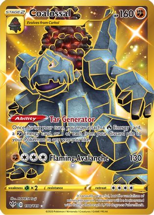 [PKM] Coalossal (198/189) [Sword & Shield: Darkness Ablaze]
