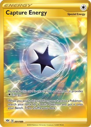 [PKM] Capture Energy (201/189) [Sword & Shield: Darkness Ablaze]
