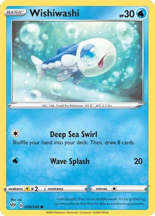 [PKM] Wishiwashi (050/189) [Sword & Shield: Darkness Ablaze]