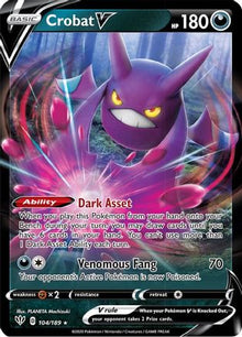 [PKM] Crobat V (104/189) [Sword & Shield: Darkness Ablaze]