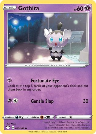 [PKM] Gothita (073/189) [Sword & Shield: Darkness Ablaze]