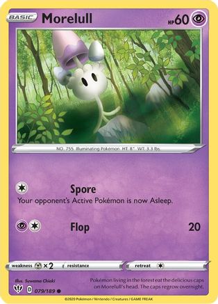 [PKM] Morelull (079/189) [Sword & Shield: Darkness Ablaze]