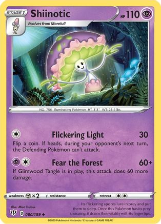 [PKM] Shiinotic (080/189) [Sword & Shield: Darkness Ablaze]