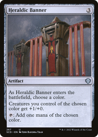 {C} Heraldic Banner [Starter Commander Decks][SCD 267]