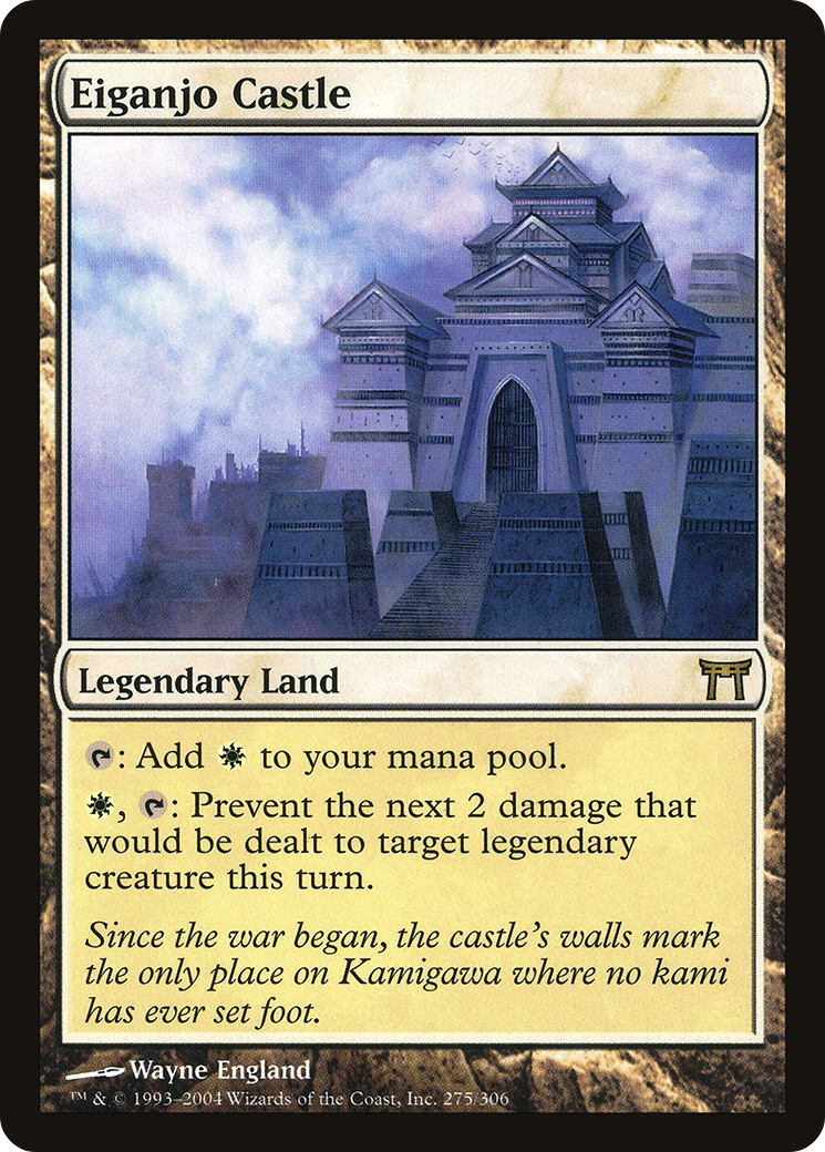 {R} Eiganjo Castle [Champions of Kamigawa][CHK 275]