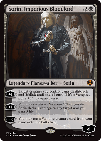 {R} Sorin, Imperious Bloodlord [Innistrad Remastered][INR 133]
