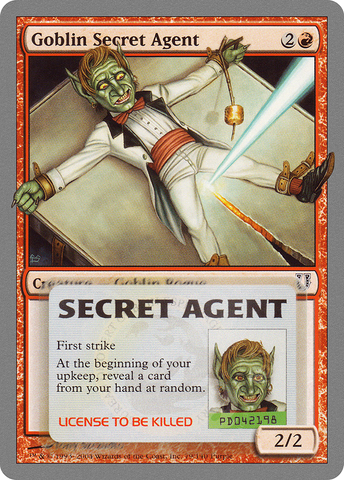 {C} Goblin Secret Agent [Unhinged][UNH 079]