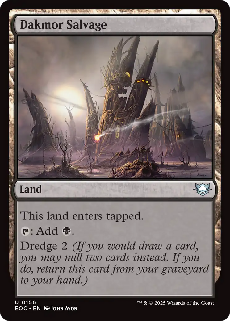 {@@ EOC C} Dakmor Salvage [Edge of Eternities Commander] [EOC 156]