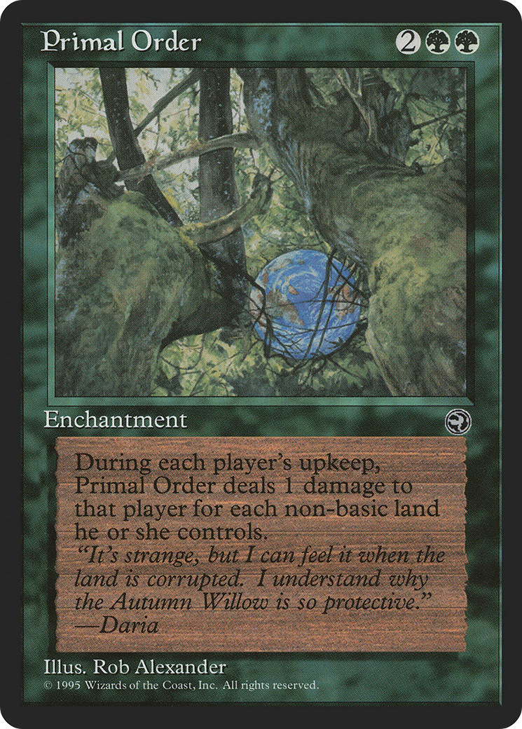 {R} Primal Order [Homelands][HML 092] - Misty Mountain Games