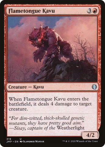 {C} Flametongue Kavu [Jumpstart][JMP 319]