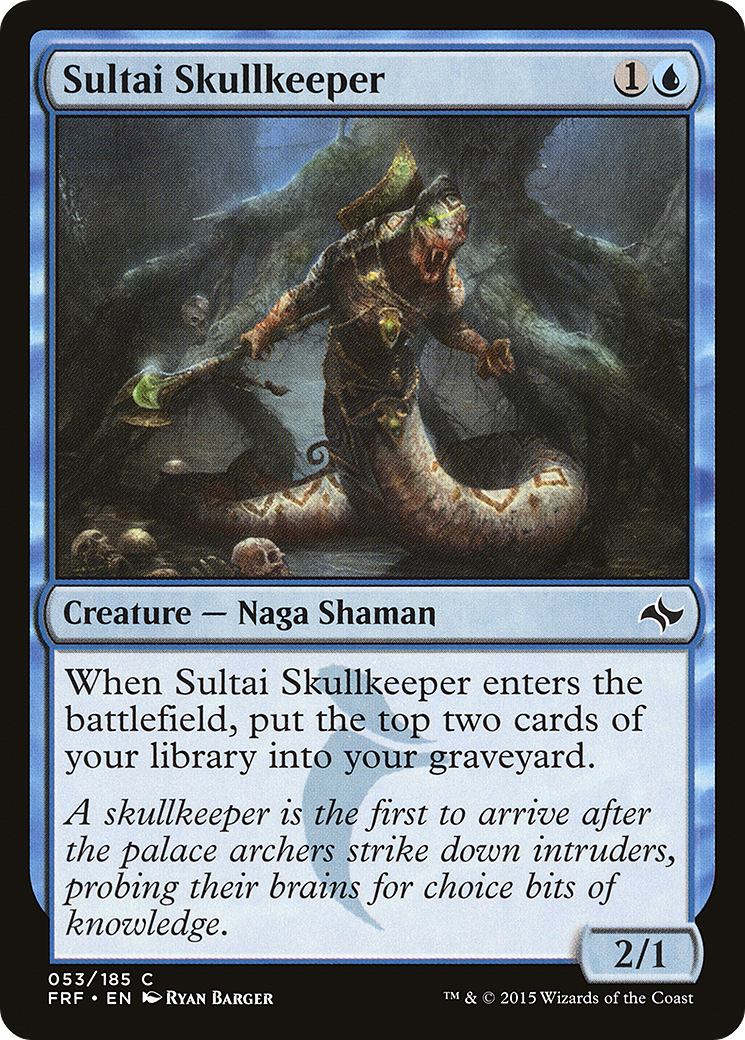{C} Sultai Skullkeeper [Fate Reforged][FRF 053] - Misty Mountain Games
