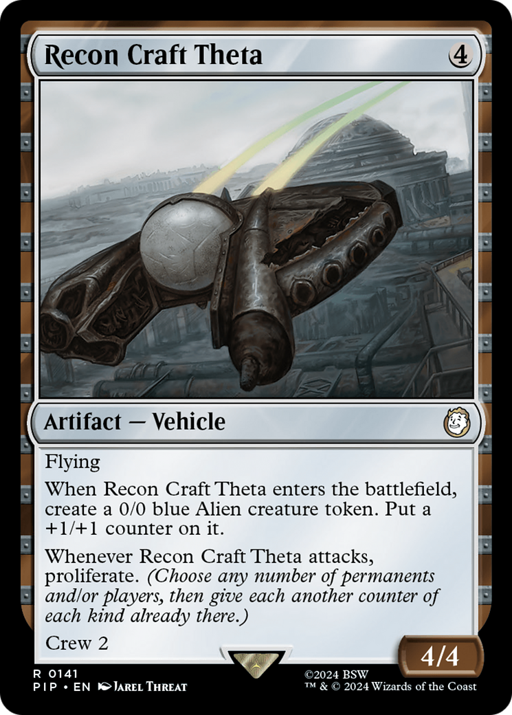 {R} Recon Craft Theta [Fallout][PIP 141]
