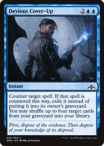 {C} Devious Cover-Up [Guilds of Ravnica][GRN 035]