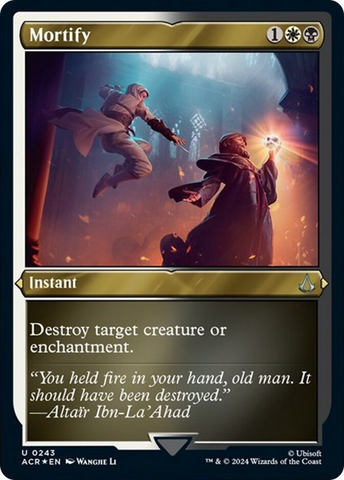 {C} Mortify (Foil Etched) [Assassin's Creed][ACR 243]