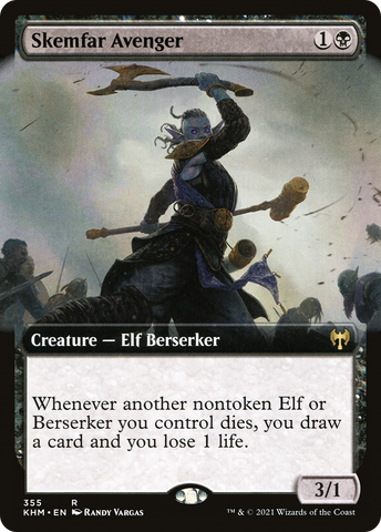 {R} Skemfar Avenger (Extended Art) [Kaldheim][KHM 355]
