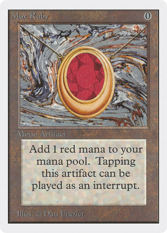 {R} Mox Ruby [Unlimited Edition][2ED 265]