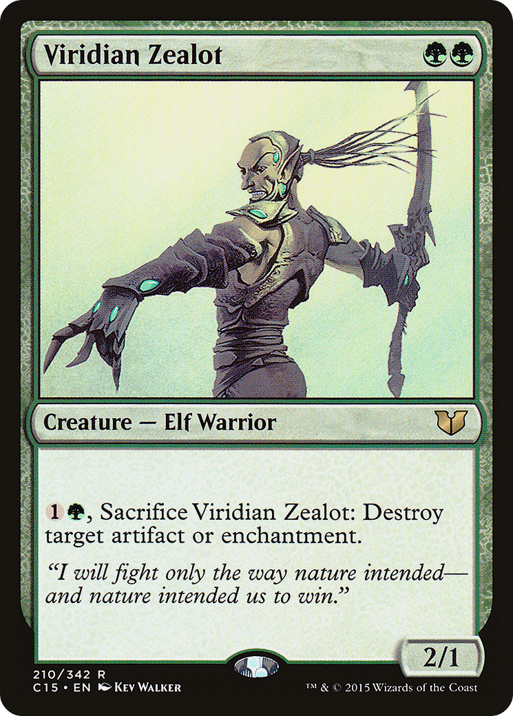 {R} Viridian Zealot [Commander 2015][C15 210] - Misty Mountain Games