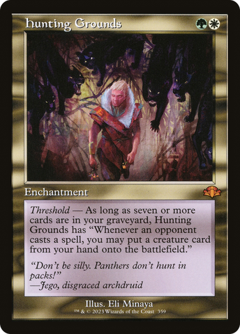 {R} Hunting Grounds (Retro) [Dominaria Remastered][DMR 359]