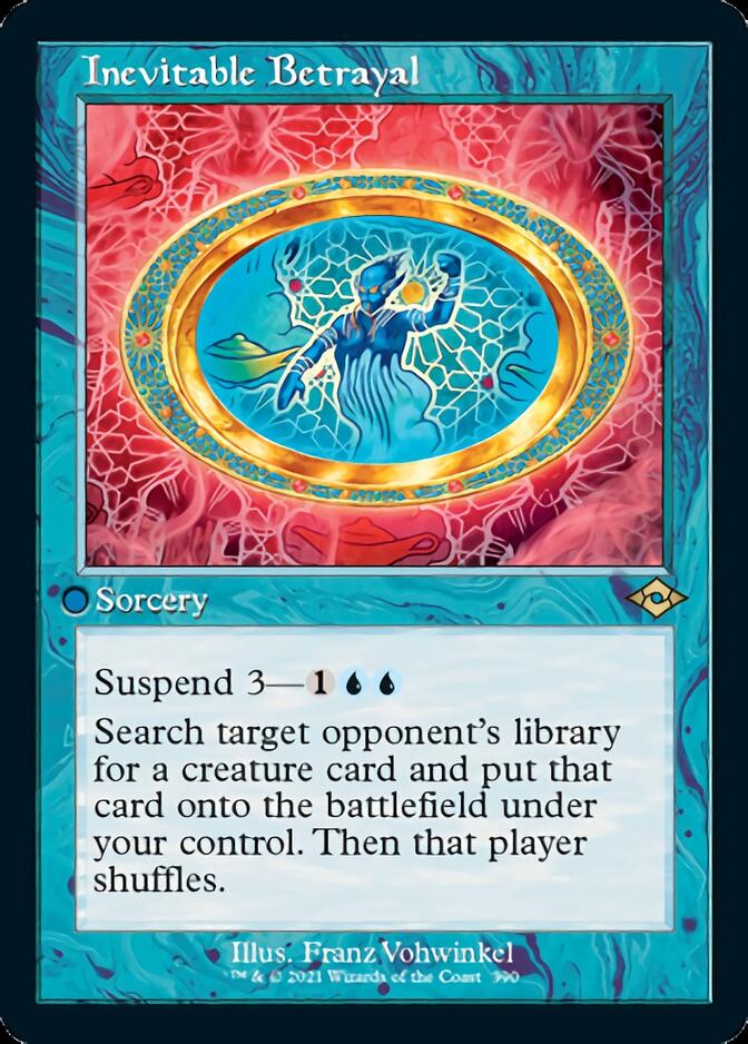 {R} Inevitable Betrayal (Retro Foil Etched) [Modern Horizons 2][RF ET MH2 390]