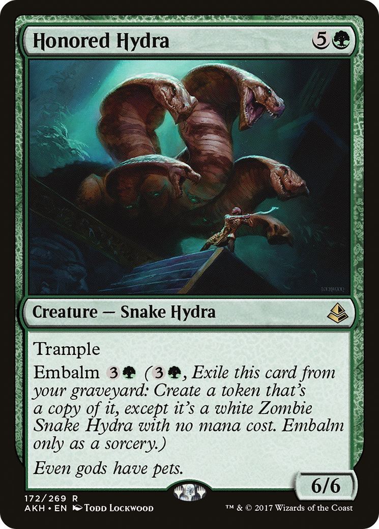 {R} Honored Hydra [Amonkhet][AKH 172] - Misty Mountain Games