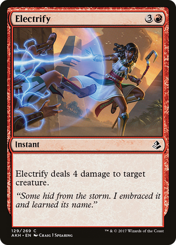 {C} Electrify [Amonkhet][AKH 129]