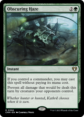 {R} Obscuring Haze [Commander Masters][CMM 308]