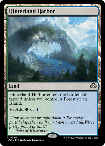 {R} Hinterland Harbor [The Lost Caverns of Ixalan Commander][LCC 336]