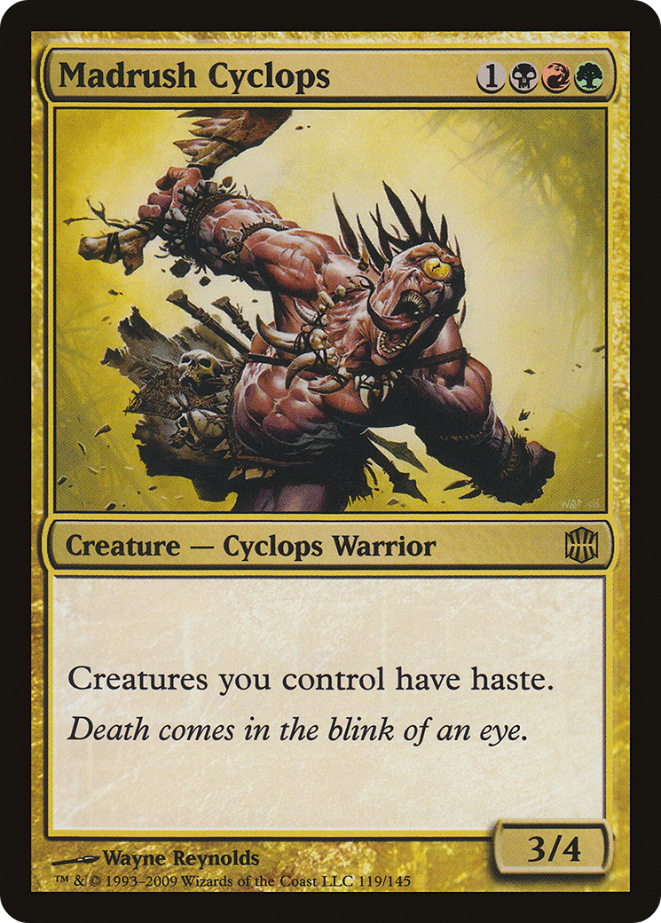 {R} Madrush Cyclops [Alara Reborn][ARB 119] - Misty Mountain Games
