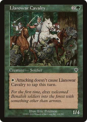 {C} Llanowar Cavalry [Invasion][INV 195]
